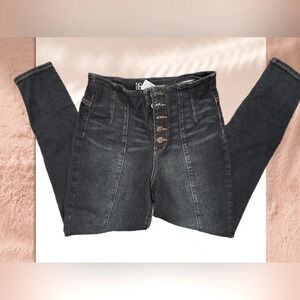 Skinny Button Up Jeans Size 11 NWOT